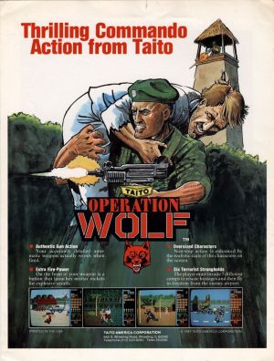 Mega Mix - Operation Wolf (1990)(Ocean)[128K] ROM