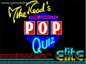 Mike Read's Pop Quiz (1989)(Encore)[128K][re-release] ROM