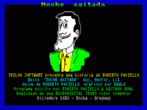 Noche Agitada (1989)(Trilog Software)(es) ROM