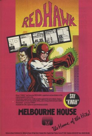 Redhawk II - Kwah! (1986)(Melbourne House)[h]
