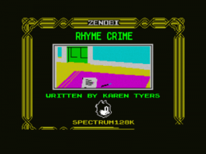 Rhyme Cryme (1996)(Adventure Probe Software)[128K][re-release]