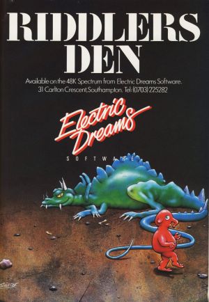 Riddler's Den (1985)(Electric Dreams Software)[SpeedLock 1] ROM