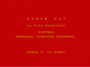 Snake Pit (1983)(Postern)[a][16K] ROM