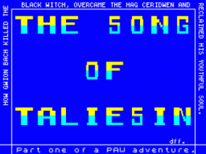 Song Of Taliesin, The (1994)(Zenobi Software)(Side A) ROM