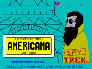 Spy-Trek Adventure (1987)(Americana Software)[a2] ROM