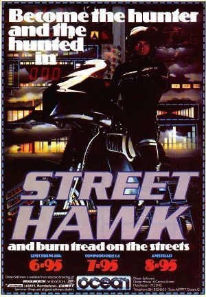 Street Hawk - El Halcon Callejero (1986)(Erbe Software)[aka Street Hawk] ROM