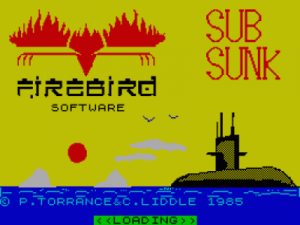 Subsunk (1985)(Firebird Software) ROM