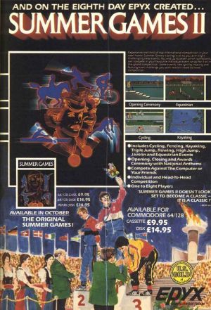 Summer Games II (1988)(U.S. Gold)[a] ROM