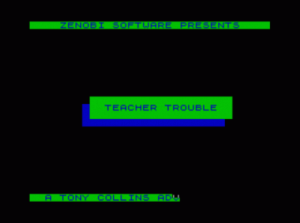Teacher Trouble (1989)(Pegasus Software) ROM