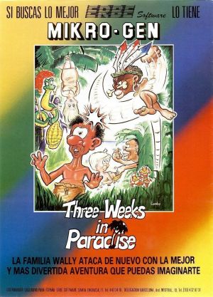 Three Weeks In Paradise (1985)(Mikro-Gen)[128K] ROM