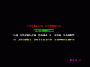 Toddler Trouble (1996)(Zenobi Software)(Side B) ROM