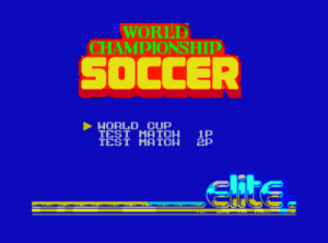 World Championship Soccer (1991)(Dro Soft)[re-release] ROM