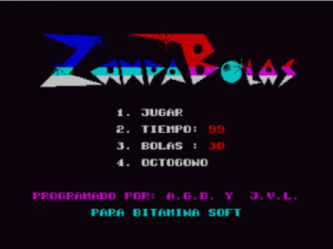 Zampabolas (1989)(System 4)(es) ROM