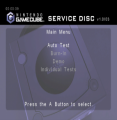 Nintendo GameCube Service Disc Version 1.0 03