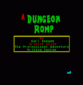 A Dungeon Romp (1995)(Zenobi Software)