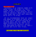 Conquest (1984)(Cheetahsoft)(Side A)