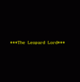 Leopard Lord (1983)(Kayde Software)[a]