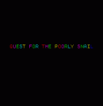 Quest For The Poorly Snail (1988)(Futuresoft)(Side A)[a]