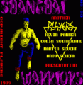 Shanghai Warriors (1989)(Players Software)[128K][incomplete]