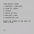 Time Bandits (1982)(Newsoft Products)(Side A)[16K]